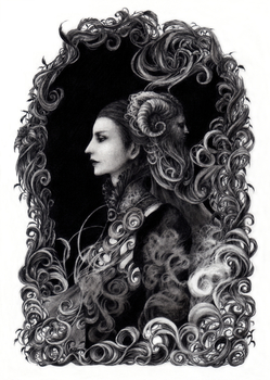 坂上アキ子鉛筆画展